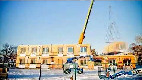 Modular Construction of Canora Place Apartments