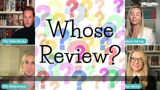 The FRIENDS & FICTION Authors and Elin Hilderbrand Play “Whose Review”