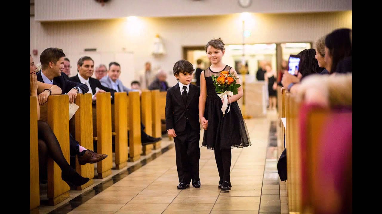 St. Monica Mercer Island and Hyatt Bellevue Wedding Photography YouTube