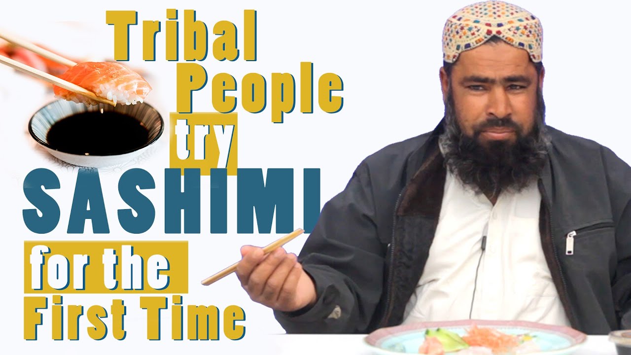 Tribal People Try Sashimi For The First Time
