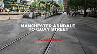 Manchester Arndale to Deansgate via St Peter's Square | City Centre Walking Tour