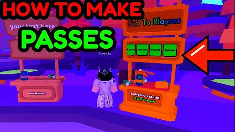 How to make gamepasses to pls donate WORKING 2025
