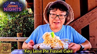 Key Lime Pie Funnel Cake at Ghost Town Grub: 2025 Flavors of Summer