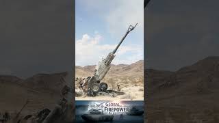 Howitzer Direct Fire! #shorts #army