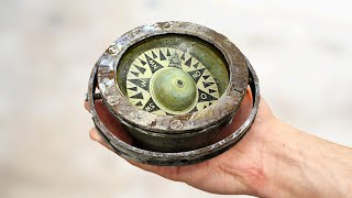 I Restored And Repaired This Antique Ship Compass