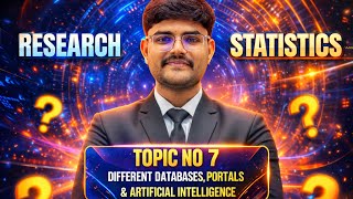 Topic 7: Research Databases + AI Explained for Final Year Students | DM AYU ACADEMY