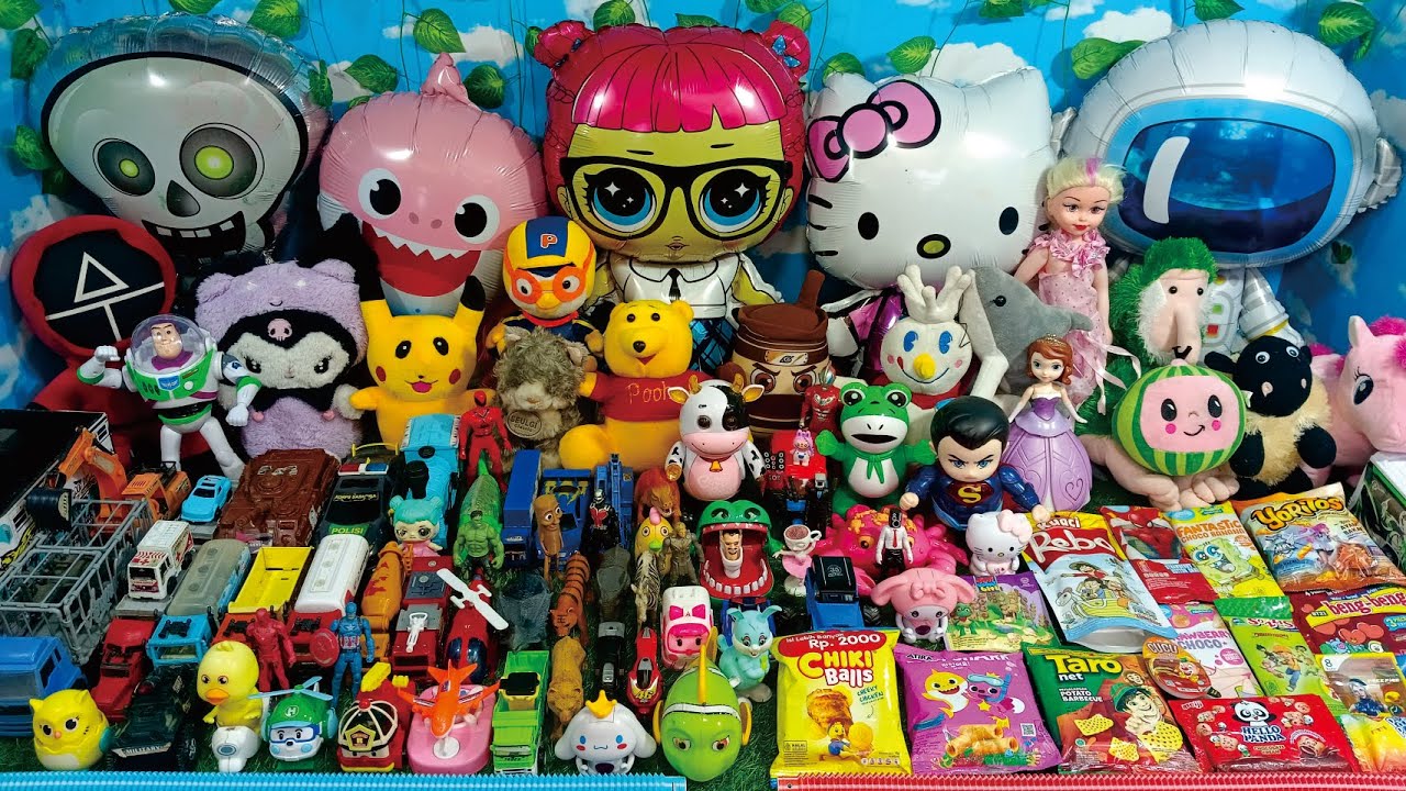 Hunting Es Krim Masak Masakan Dokteran Yupi Marsha and The Bear Bebek Ikan Upin Ipin Baby Shark 281