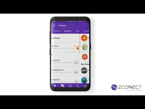 ZConnect | An all new hyper local social network