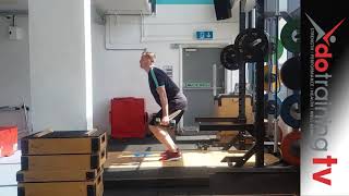 Dumbbell Eccentric Jumps