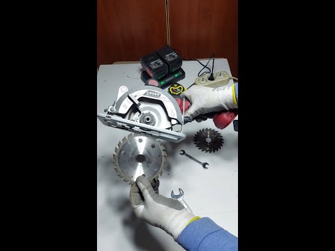 Yeni kabartmalı RETOOLS şarjlı daire testere elmas uç bıçak kesim denemesi.😲👌👌