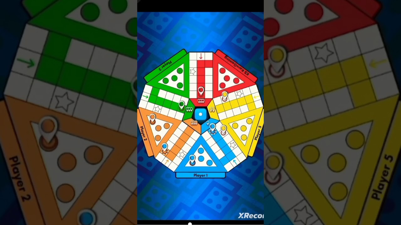 Ludo game in 5 players 
