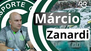 Coletiva do técnico Márcio Zanardi - pós jogo Avaí 2 x 0 Goiás / Brasileiro Série B