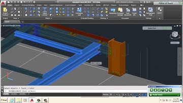 AUTOCAD ADVANCE STEEL 2015 TUTORIAL response 4 shop assemblies