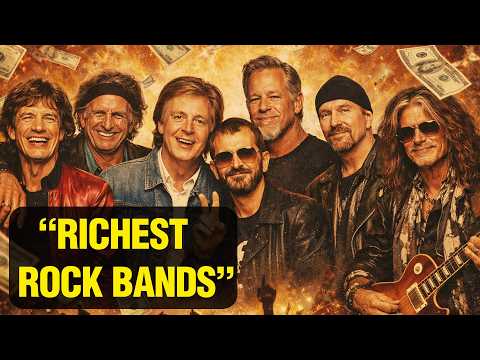 Top 10 Richest Rock Bands On The Planet