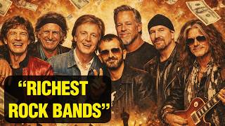 Top 10 Richest Rock Bands On The Planet