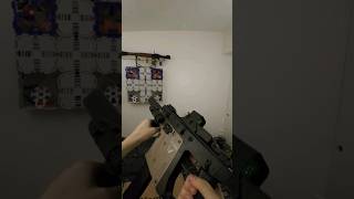 Foam Dart ShootingKriss Vector(Fennec) #nerf #airsoft #callofduty #gun #gaming #toys #fyp #shorts