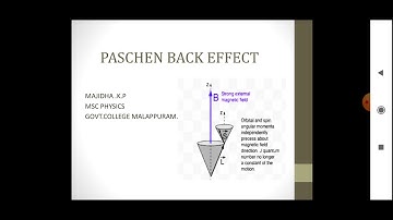 8.Paschen Back effect