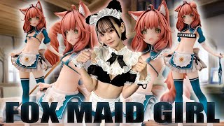新品未開封　さわやか鮫肌オリジナルキャラクター けもみみメイドキキーモラ さわやか鮫肌オリジナルキャラクター けもみみメイド キキーモラ