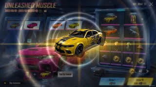 Unleashed Muscle Dodge Charger SRT Hellcat #pubgmobile #pubgmvip screenshot 5