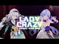 【MMD:崩壊スターレイル】LADYCRAZY ホタル&ロビン