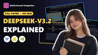 DeepSeek-V3.2 Explained from Scratch: Sparse Attention, GRPO & Agents – Full Paper #ai #llm