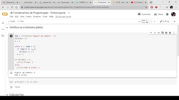 Verificar se é número primo em Python