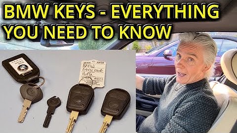 THE BMW KEY - EVERYTHING YOU NEED TO KNOW