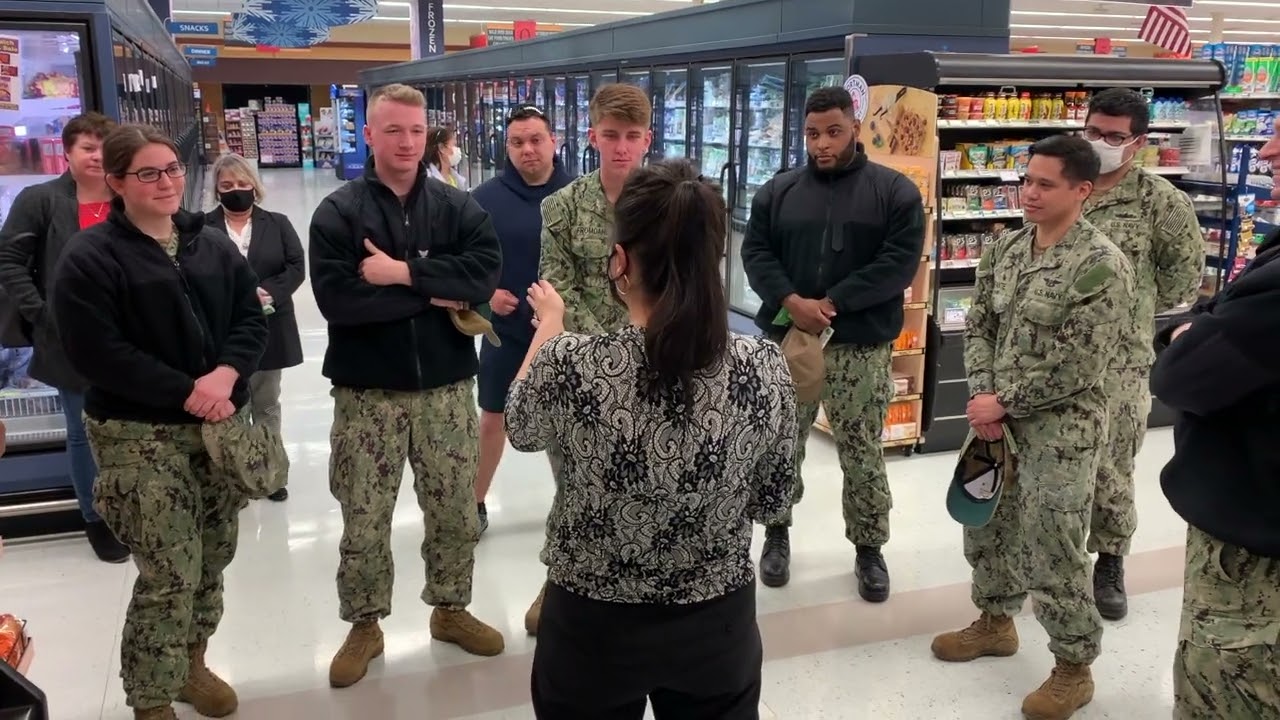 NAS Pax River Healthy Eating Initiative Commissary tour