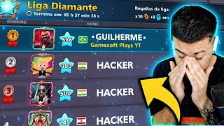 DISPUSTA INSANA! JOGANDO CONTRA HACKERS PARA GANHAR A LIGA NO 8 BALL POOL! screenshot 4