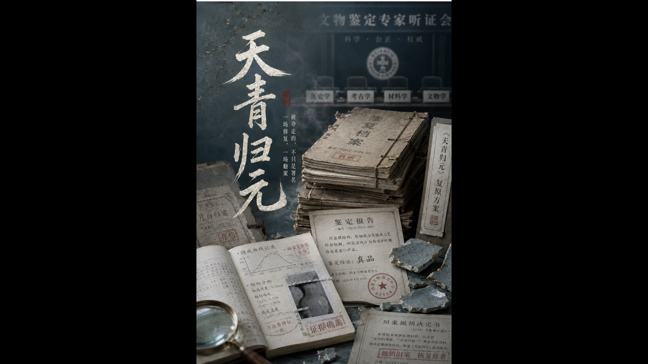 【一口气看完】《天青归元》#短剧 #AI短剧 #逆袭 #drama #爽剧 #鲨鱼先生