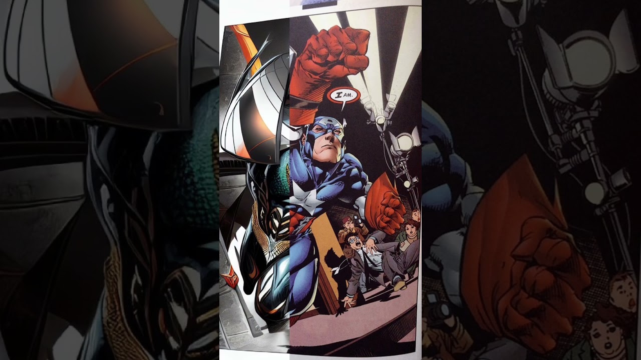 Captain America | Artwork by Dale Eaglesham | Panel of the Day | 