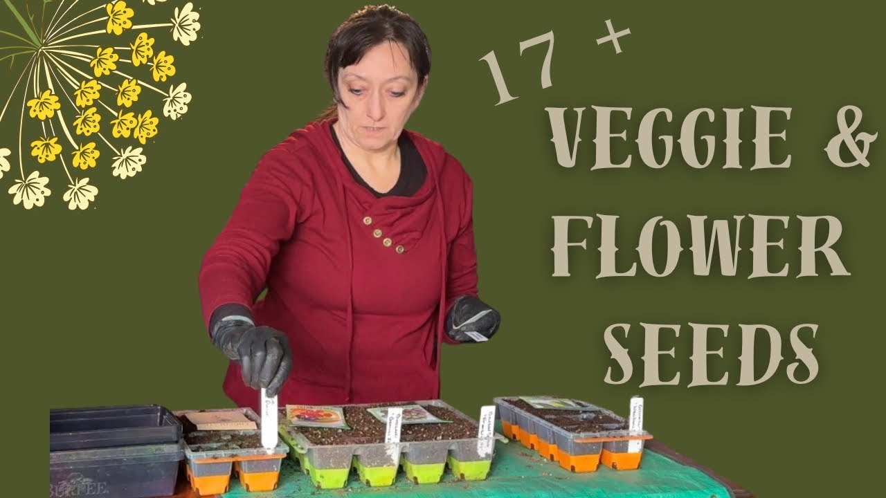 17 + New veggie & Flower Seeds to Start this Winter!