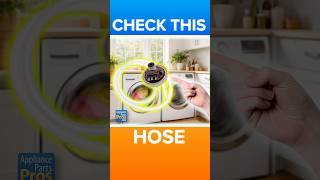 Clogged Hose Trick Your Washer Into Thinking Its Full #appliances #repair #shorts