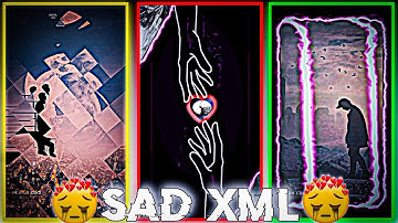 AAJA VE MAHI YA 🥀 TRENDING SONG XML FILE ❤️ NEW XML FILE 😞 SAD XML ALIGHT MOTION 🥺 BY @Rehan_Ediz