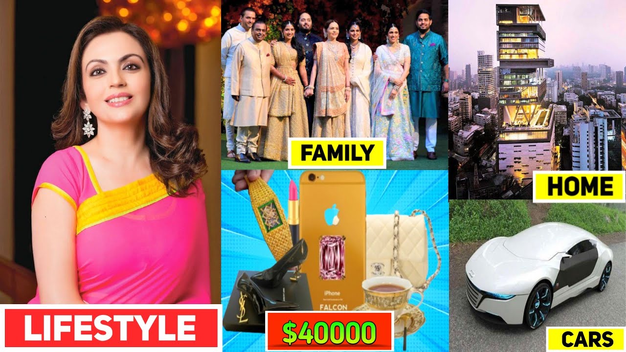 Nita Ambani Lifestyle 2026 | Income, House, Cars, Family, success story, Biography, Wealth & salary