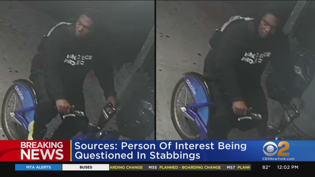 Police question person of interest in homeless stabbing spree