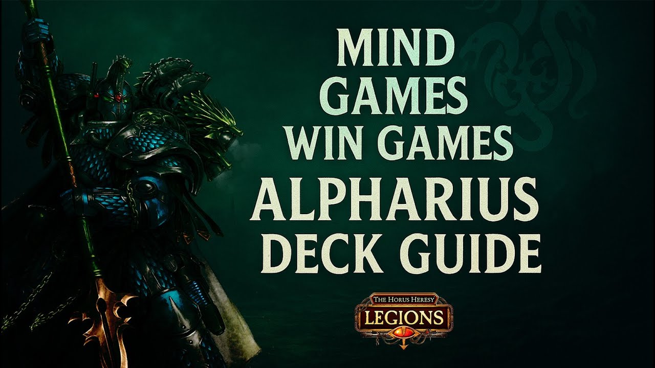 Alpharius Deck - TRICKERY & DISRUPTION || Warhammer: Horus Heresy Legions