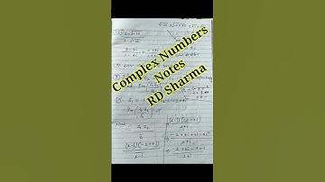 🤠Complex Numbers Class 11 Maths |Class 11 Maths RD Sharma|Complex Numbers #shorts #shortvideo #math