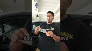 Who Knew Tape Could Save A Tint Job?