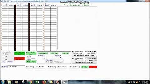 Coordinate Conversion : Cassini Soldner to WGS84