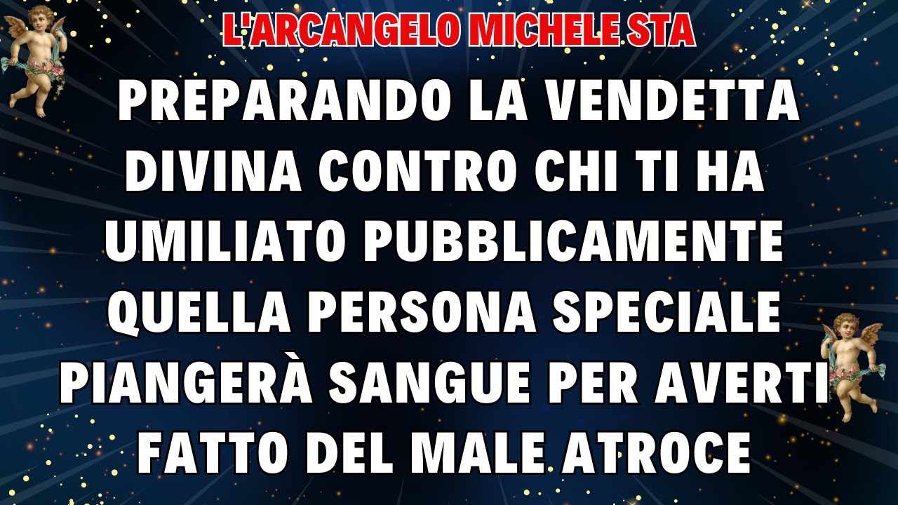 Michele prepara vendetta contro chi ti umiliò - Quella persona piangerà sangue molto presto ora