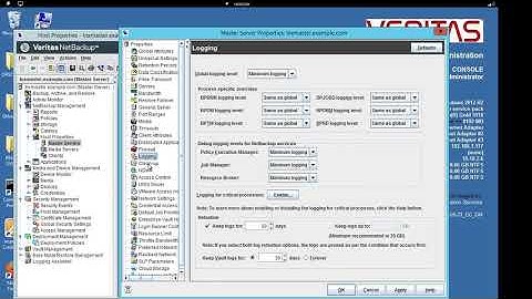properties master server at Netbackup 8.1.2