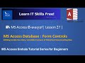 MS Access 2019 Sinhala Tutorial - Lesson 27 - MS Access Database: Editing Combo Box Data