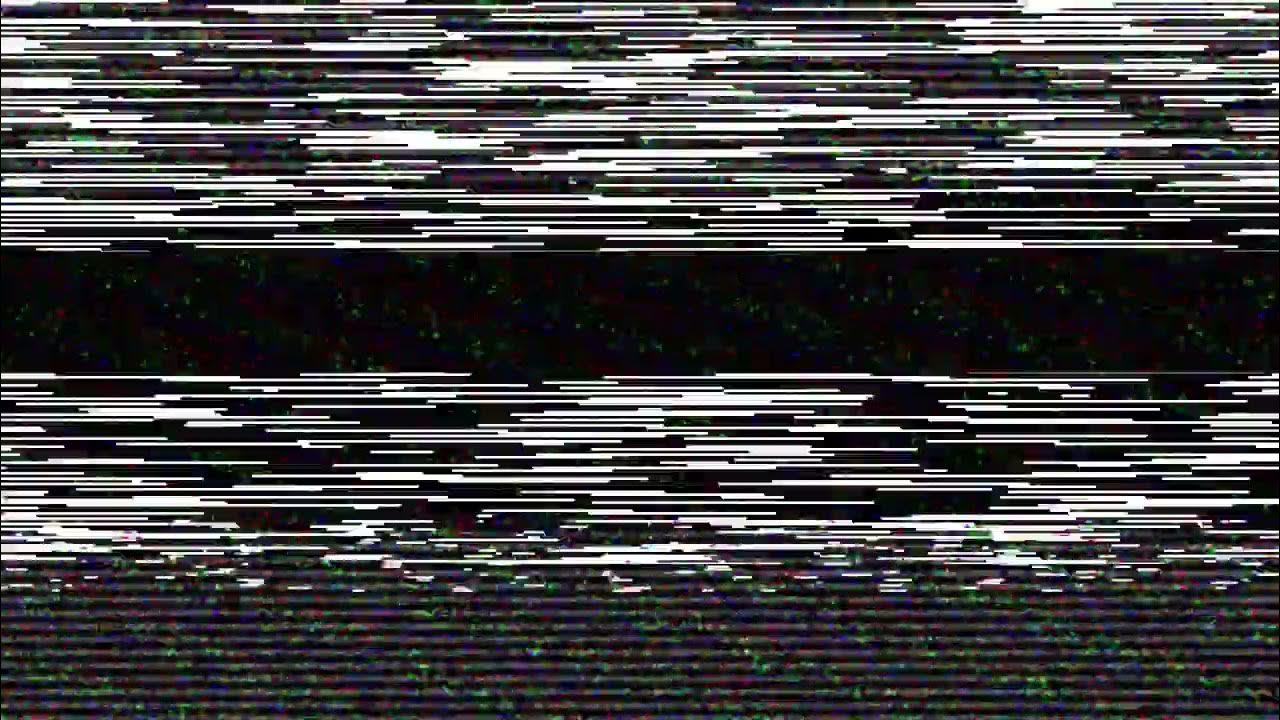 Blank VHS Tape Distorted Footage YouTube