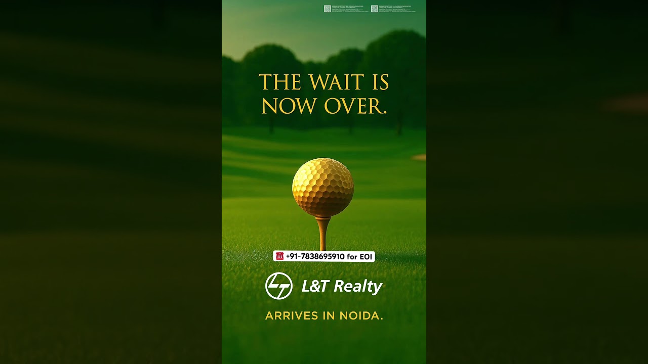 L&T Realty | Open for EOIs | Book Now | Golf Course Facing Apartments Noida
