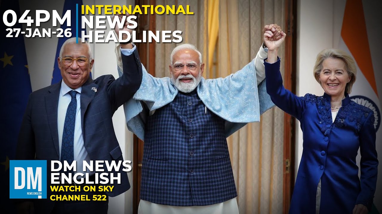 4PM News Headlines | 27 Jan 2026 | Sky 522 | DM News English
