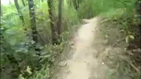Mountain Bike Crash - Helmet Camera