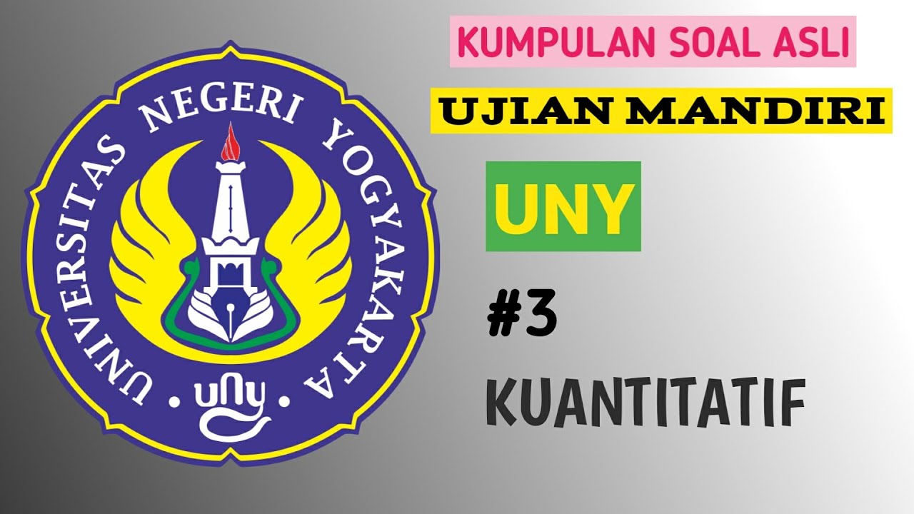 Ujian Mandiri CBT UNY 2023 TPS Kuantitatif part 3