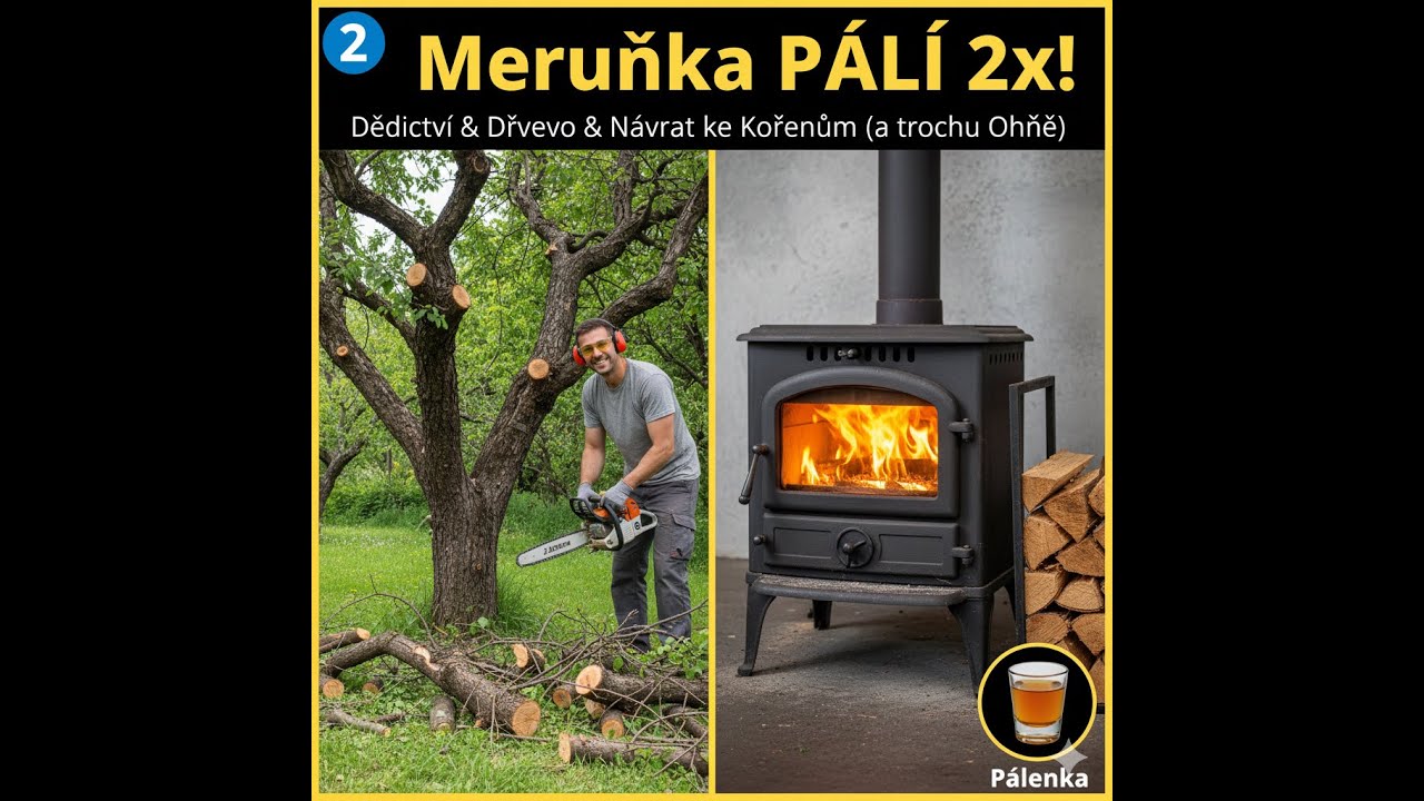 Из наследства в топливо: Как омолаживают 40-летний Абрикос (и топят в печи)!