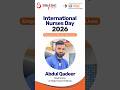 International Nurses Day 2026 | Message by Abdul Qadeer